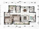 新城金樾江南_2室2厅2卫 建面115平米