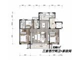 沈抚示范区-辽宁和闽房地产开发有限公司_3室2厅2卫 建面138平米