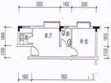 广裕花园二期_1室1厅1卫 建面33平米