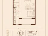 汇智悦景湾_1室2厅1卫 建面63平米