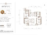 嘉禾复兴公馆_3室2厅2卫 建面150平米