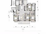 新川8号_4室2厅3卫 建面173平米