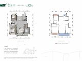 空港兴城晨曦府_3室2厅2卫 建面108平米