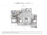 龙湖高新云河颂_4室2厅3卫 建面188平米