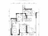 首钢东境风华_3室2厅2卫 建面110平米