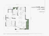 交控绿城桂语晴澜_4室2厅2卫 建面143平米