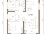 恒茂国际都会二期_3室2厅1卫 建面113平米