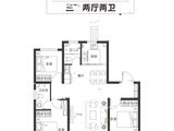 盛德万禾书院_3室2厅2卫 建面111平米