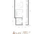 天资陸号院_1室2厅1卫 建面55平米