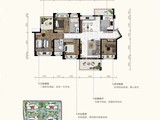 惠州星河丹堤_4室2厅2卫 建面128平米